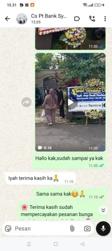 Testimonial Papan Bunga tarumanagara